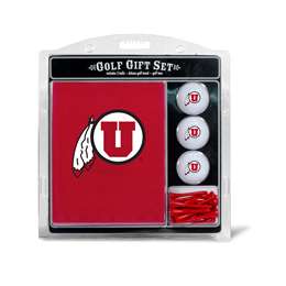 Utah Utes Golf Embroidered Towel Gift Set 80520   