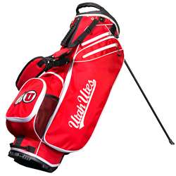 Utah Utes Albatross Cart Golf Bag Red