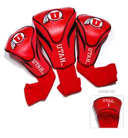 Utah Utes Golf 3 Pack Contour Headcover 80594   