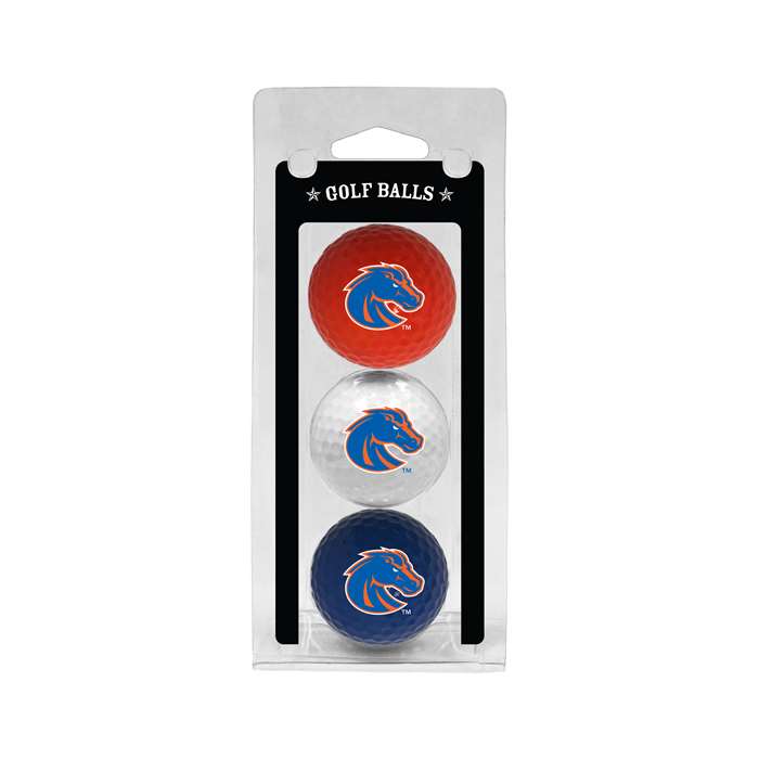 Boise State University Broncos Golf 3 Ball Pack 82705