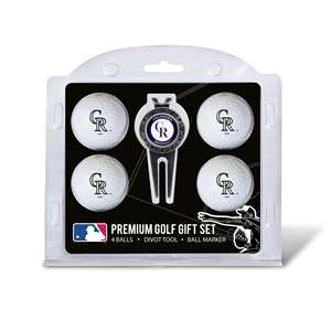 Colorado Rockies Golf 4 Ball Gift Set 95806   