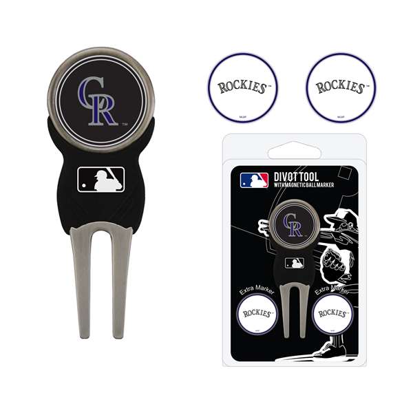 Colorado Rockies Golf Signature Divot Tool Pack  95845   