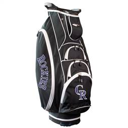 Colorado Rockies Albatross Cart Golf Bag Black