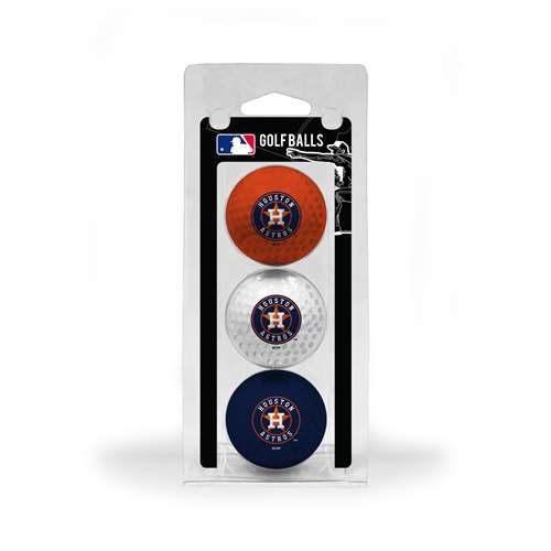 Houston Astros Golf 3 Ball Pack 96005   