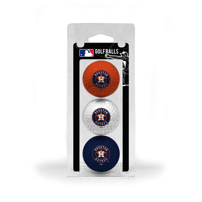 Houston Astros Golf 3 Ball Pack 96005   