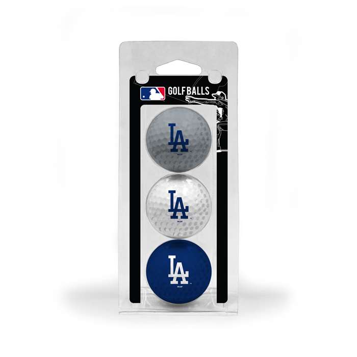 Los Angeles Dodgers Golf 3 Ball Pack 96305   
