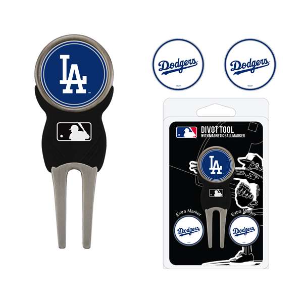 Los Angeles Dodgers Golf Signature Divot Tool Pack  96345