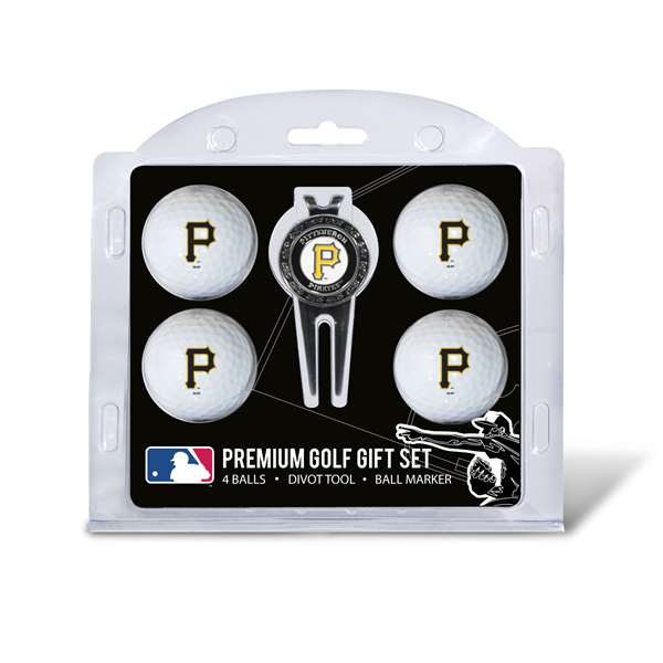 Pittsburgh Pirates Golf 4 Ball Gift Set 97106