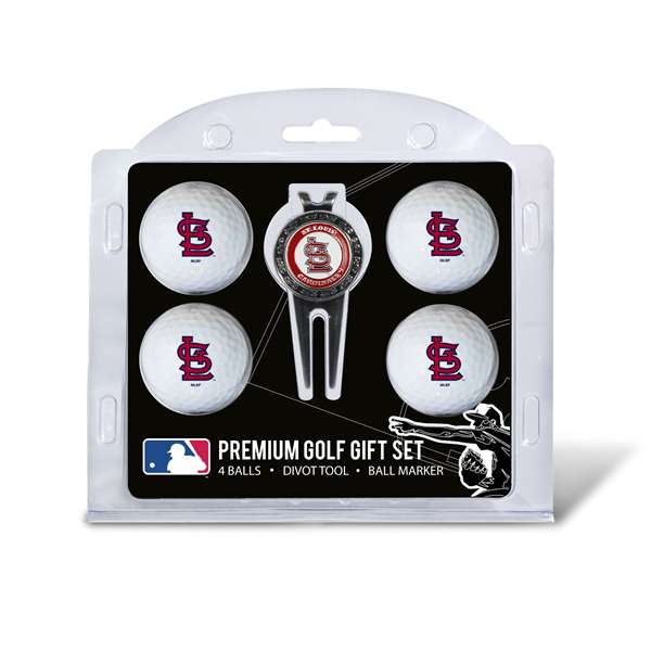 St. Louis Cardinals Golf 4 Ball Gift Set 97506
