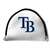 Tampa Bay Rays Putter Cover - Mallet (White) - Printed Navy