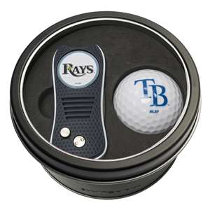 Tampa Bay Rays Golf Tin Set - Switchblade, Golf Ball   