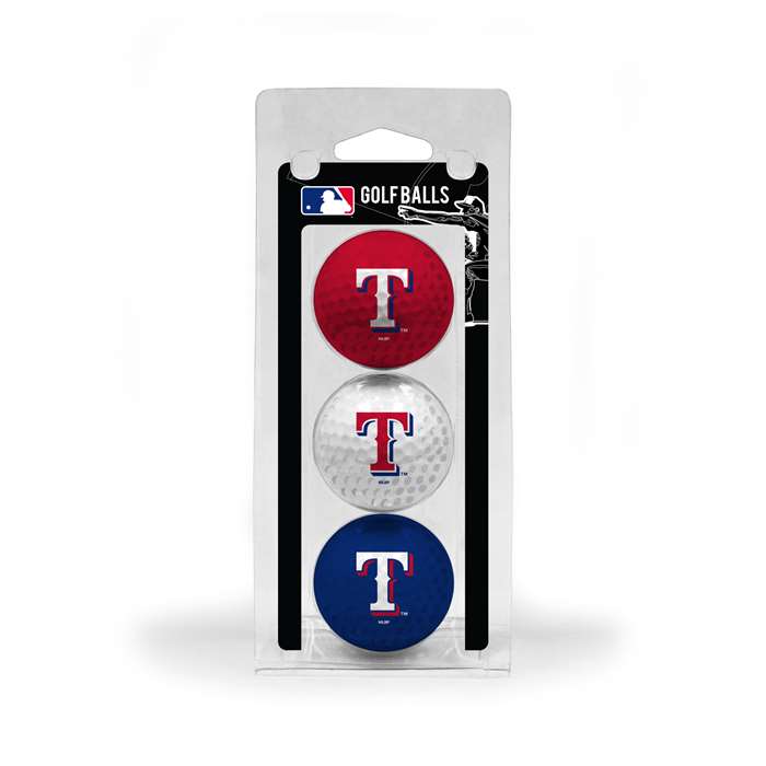 Texas Rangers Golf 3 Ball Pack 97705