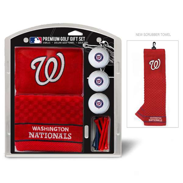 Washington Nationals Golf Embroidered Towel Gift Set 97920