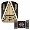 Purdue Boilermakers Dartboard Cabinet