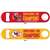 Kansas City Chiefs Super Bowl LVIII Champions 2 Sided Metal Bottle Opener (3 Pack)