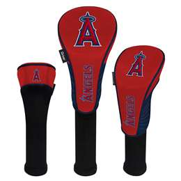 Los Angeles Angels Golf Club Headcover Set of 3 (Driver,Fairway,Hybrid) 