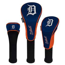 Detroit Tigers Golf Club Headcover Set of 3 (Driver,Fairway,Hybrid) 