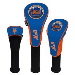 New York Mets Golf Club Headcover Set of 3 (Driver,Fairway,Hybrid) 