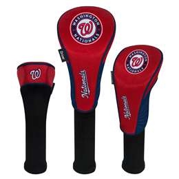 Washington Nationals Golf Club Headcover Set of 3 (Driver,Fairway,Hybrid) 