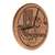 University of Minnesota 13 inch Solid Wood Engraved Clock