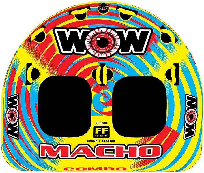 WOW Watersports Macho 2P  Towable Lake Float    