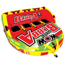 WOW Watersports Giant Bubba HI VIS 1-4P  Towable Lake Float    