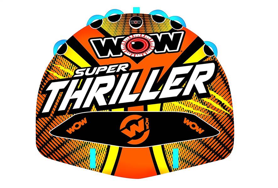 WOW Watersports SUPER THRILLER 3P Towable Lake Float  