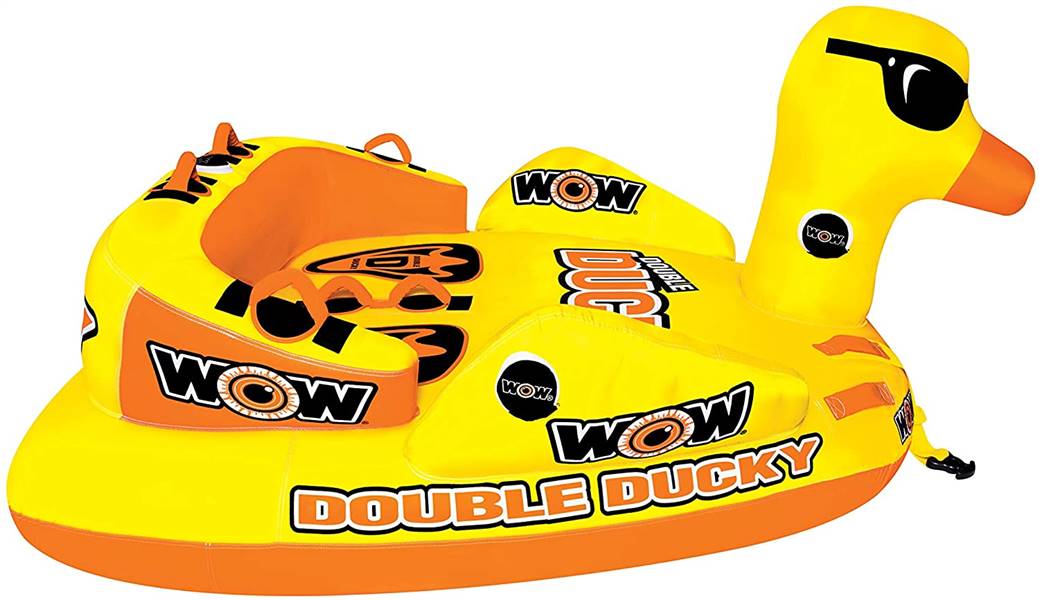 WOW Watersports Double Ducky 2P Towable Towable Lake Float  