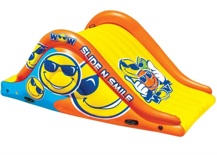 WOW Watersports SLIDE N SMILE Towable Lake Float  