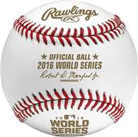 Rawlings 2016 Official MLB World Series Game Baseball - Cubed