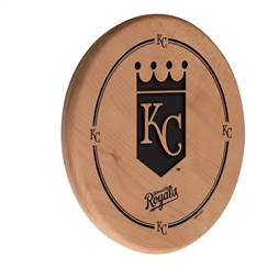 Kansas City Royals Laser Engraved Solid Wood Sign