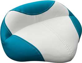 Wise 1466 Baja Series High Back Fishing Seat - Brite White / Teal  