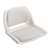 Wise Cushioned Molded Plastic Shell Fold Down Boat Seat White/White Shell      