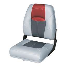 Wise Blast Off Series High Back Bass Boat Seat Cuddy Marble-Cuddy Dark Red-Cuddy Charcoal     