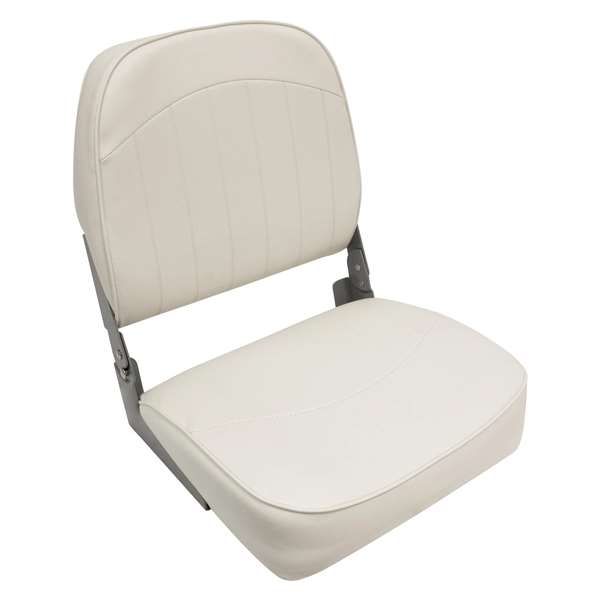 Wise 8WD734PLS Economy Low Back Fishing Seat - White  