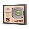 Auburn Tigers  25 Layer Stadium View 3D Wall Art