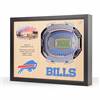 Buffalo Bills  25 Layer Stadium View 3D Wall Art