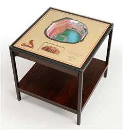 St. Louis Cardinals 25 Layer 3D Stadium View Lighted End Table