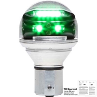 Whelen Chroma Series 01-0771900G14 Model CHROMA1G Green LED 14V Plug & Play Position Lights