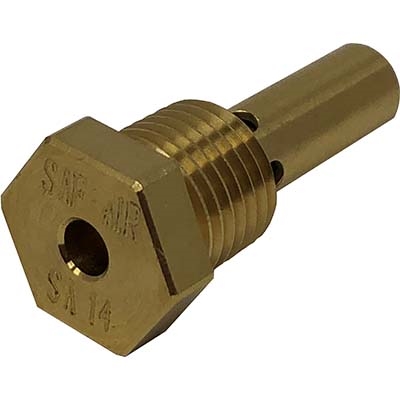 SAF-AIR Products Flush-Mounted Fuel Valve Drain Model SA14 1/4" NPT