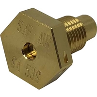 SAF-AIR Products Flush-Mounted Fuel Valve Drain Model SA53S 7/16" - 20