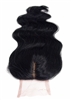 100% Virgin Brazilian Human Hair Silk Based Body Wave Closure 14"