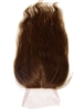 100% Virgin Brazilian Human Hair Silk Based Natural Wave Closure 16"