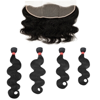 MURI SELECT - 4 Bundles + 13x4 Lace Frontal Closure - Body Wave