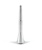 Torque Solution Billet Short Antenna (Silver) : Ford Mustang 2010-2012