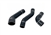 Torque Solution Silicone Boost Hose Kit (Black): Hyundai Veloster 1.6 Turbo 2013-2017