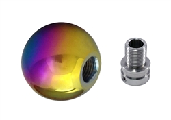 Torque Solution Billet Shift Knob Kit (Neo Chrome): Volkswagen / Audi Manual Transmission