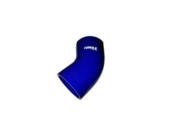 Torque Solution 45 Degree Silicone Elbow: 2.25" Blue Universal