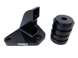 Torque Solution Mustache Bar Eliminator w/ Solid Bushings: Mitsubishi Evo 7/8/9 2001-2006