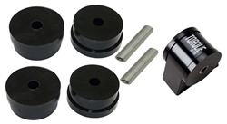 Torque Solution Side Mount Inserts & Billet Front Engine Mount Combo: Mitsubishi EVO X / Lancer 2008+ / Dodge Caliber SRT4